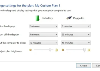Hình minh họa: Cấu Hình Chế Độ Nguồn Windows Cho Game